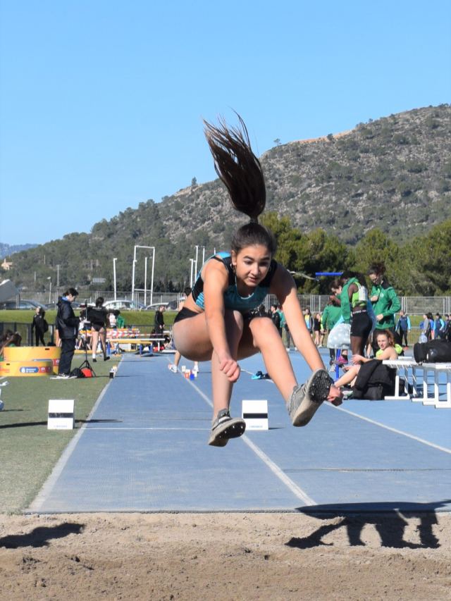 Nicole Bagur, 3ª Triple Salto - Récord de Menorca 10.86m- Balear Absoluto