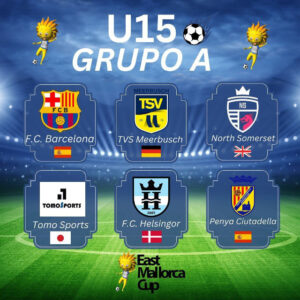 Cartel East Mallorca Cup-U15-Grupo A