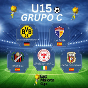 Cartel East Mallorca Cup-U15-Grupo C