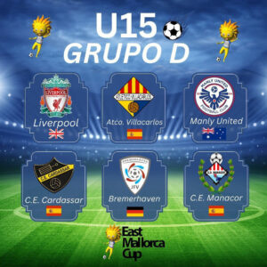 Cartel East Mallorca Cup-U15-Grupo D