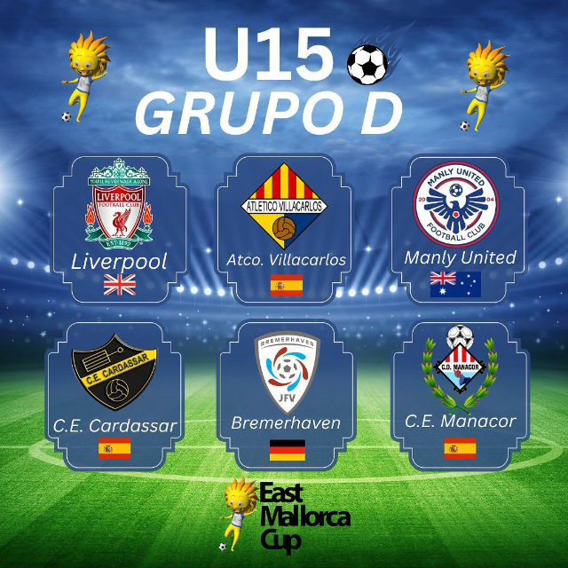 Cartel East Mallorca Cup-U15-Grupo D