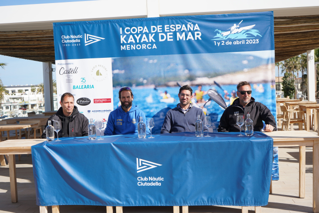 Copa de España de Kayak de Mar de Ciutadella-Presentación