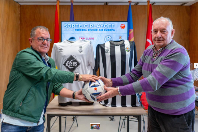 Sorteo Fase Ascenso a Tercera-Dos presidentes