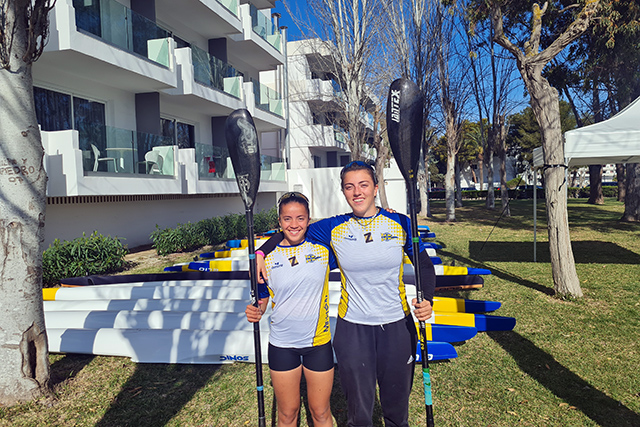 Alma Rabinerson y Claudia Vidal-Copa Balear júnior y sénior – Piragüismo CMM