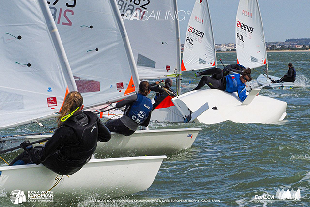 N ​​Ciutadella en el Europeo ILCA4