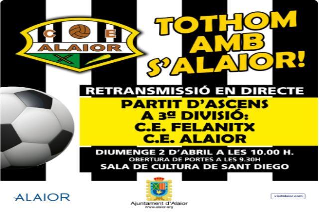 Cartel Fase Ascenso a Tercera Balear