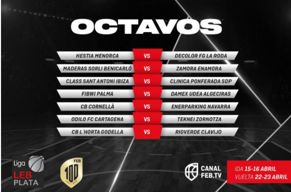 Cartel Play Off LEB Plata