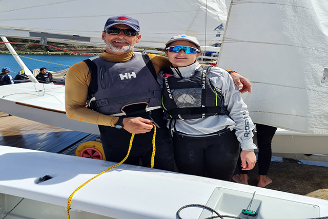 Damian Borras y Sara Franceschi-Copa Primavera – Snipe