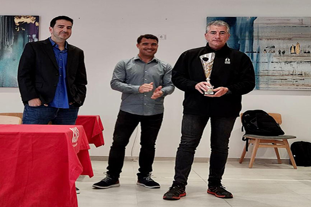 Joan Cubas i Joan Salord, nous campions de Balears Absolut i Aficionat d'Escacs