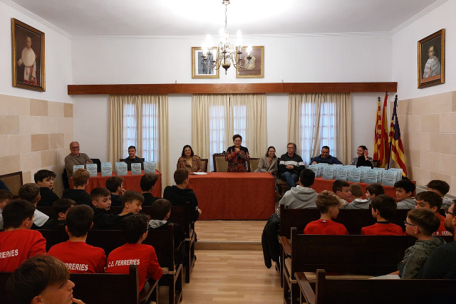 Reconeixament Aj Ferreries a esportistes 2022