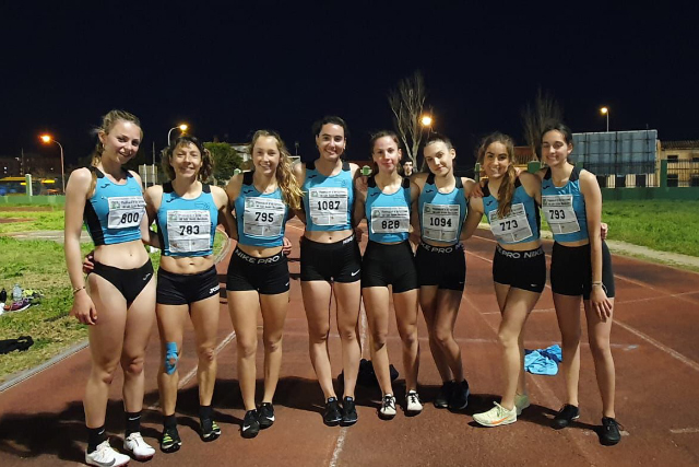 Relevos Cecome Menorca Atletisme 4x400 femení
