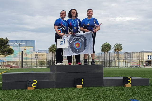 I Trofeo Balear de Arco y Salud Aire Libre-Podium