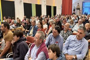 Josep Pedrerol omple Sant Diego amb la seva xerrada sobre esport i comunicació