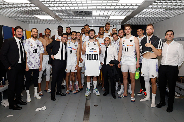 Llull 1000 partidos Real Madrid Baloncesto
