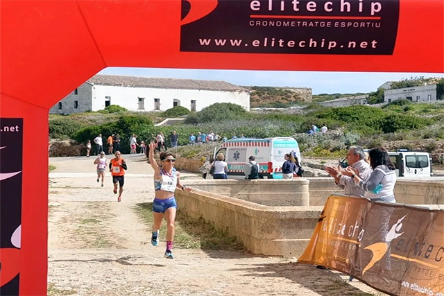 María Pallicer ganadora de la tradicional ‘Cursa de La Mola’