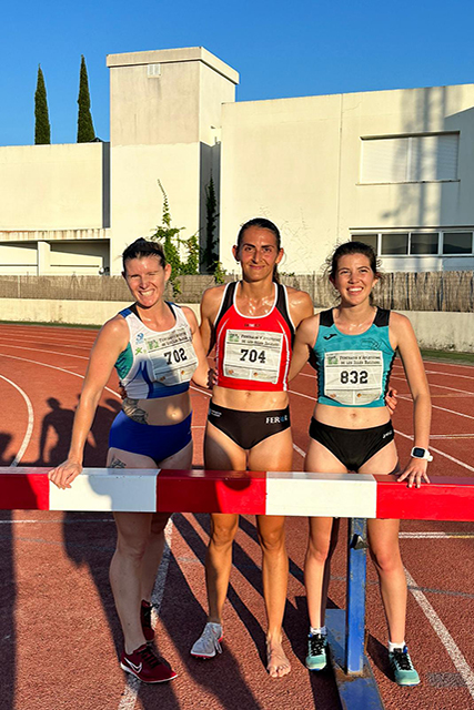 3000m obstáculos - Tònia Pons - Marina Bagur - Judit Puig