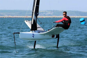 Joan Cardona- Open del Reino Unido de veleros tipo ‘moth’