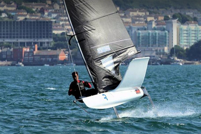 Joan Cardona- Open del Reino Unido de veleros tipo ‘moth’