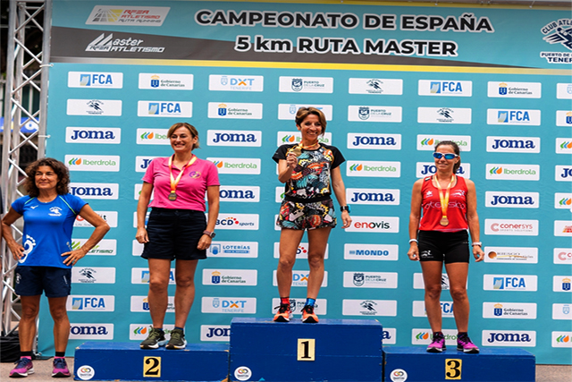 Maria Pallicer-campeonato de España de 5km Máster