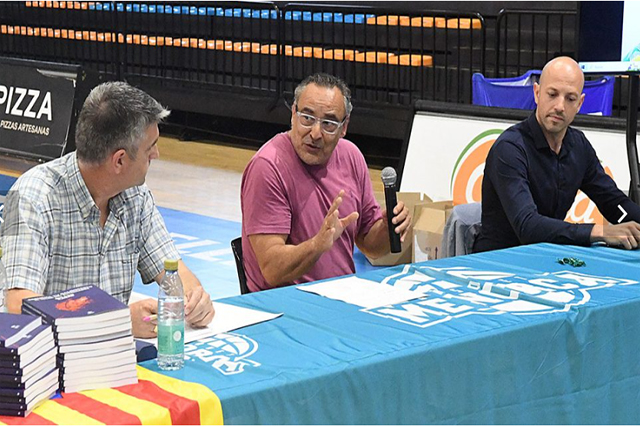 Ricard Casas, presentación libro ‘escuchar a su baloncesto’