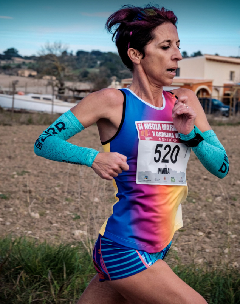 Maria Pallicer máster 45 - 10 kilómetros y media maratón Montuiri