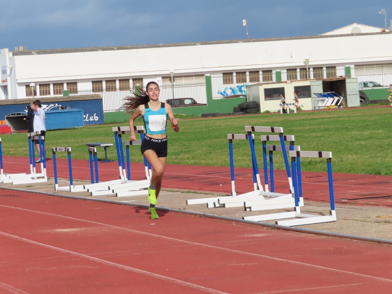 Control pista altletismo