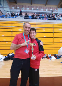 Art Gim Menorca en el campeonato de Madrid alevín infantil y juvenil de kárate