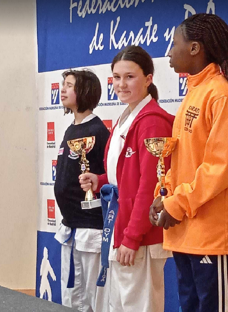 Art Gim Menorca en el campeonato de Madrid alevín infantil y juvenil de kárate