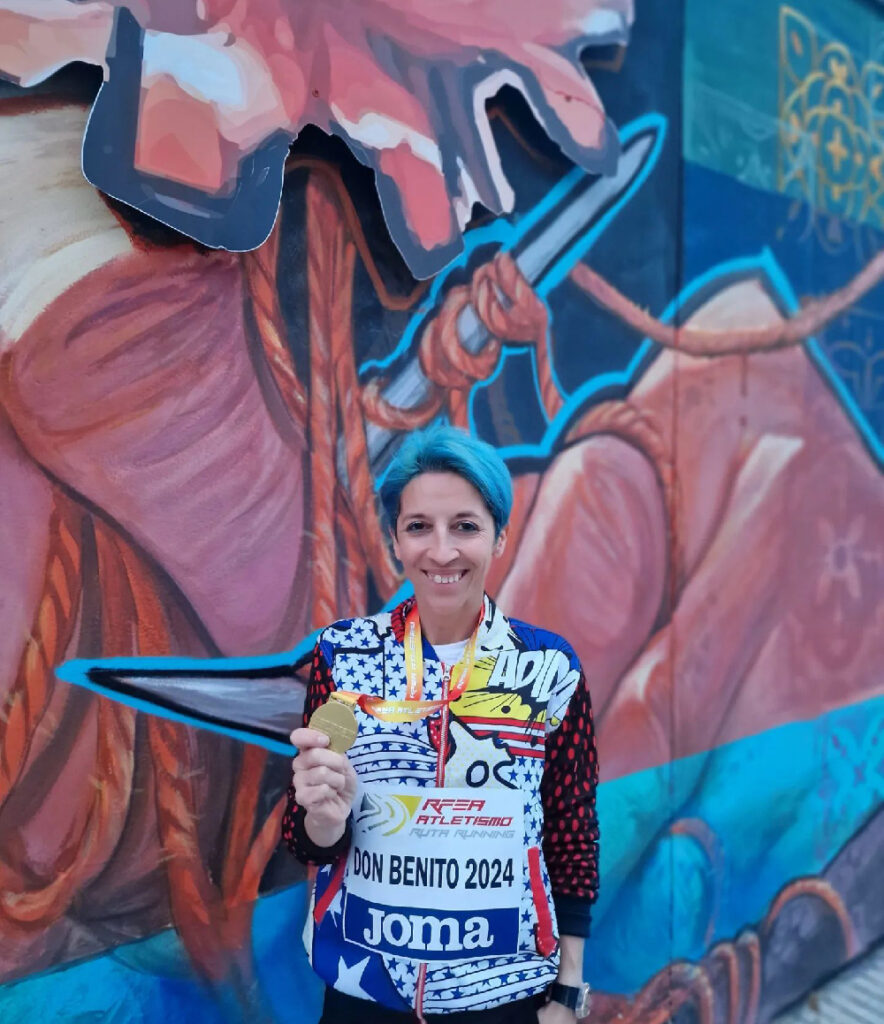 María Pallicer, campeonato de España máster de 5k