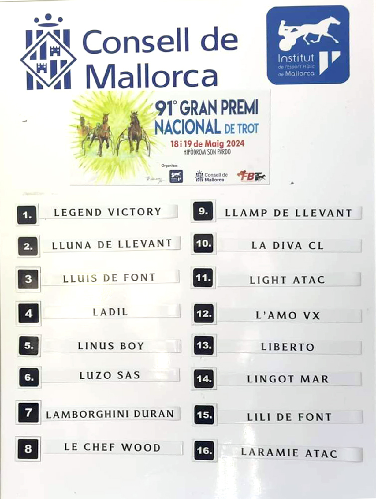 Dorsal Legend Victory, Gran Premi Nacional 2024