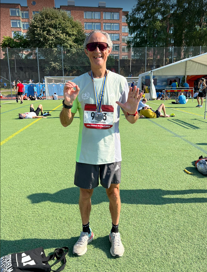 Luis José Salom - Maratón 50 stockholm