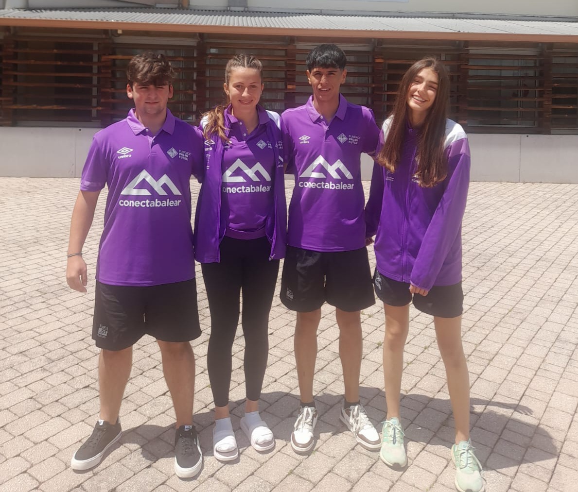 menorquines representando a la federación balear