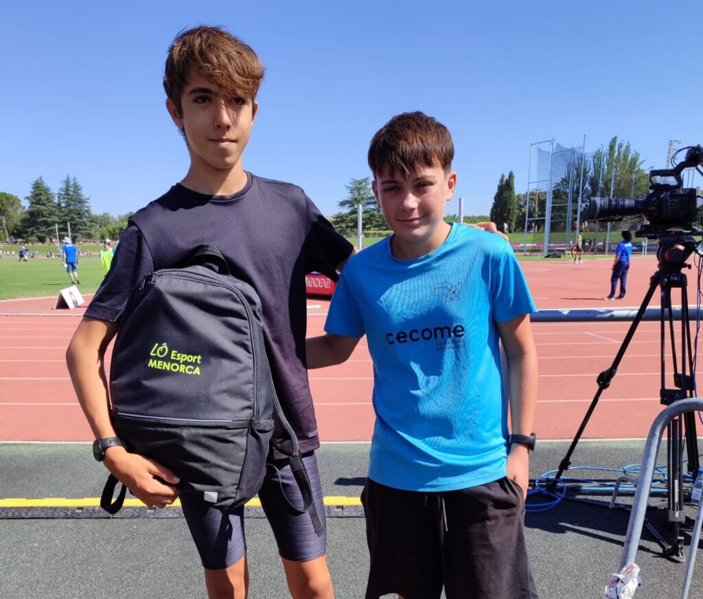 Izan Sanchez y Toni Scanlon - CT Esp Sub16