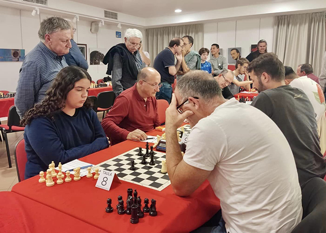 Tercera jornada del campionat de Menorca d'Escacs