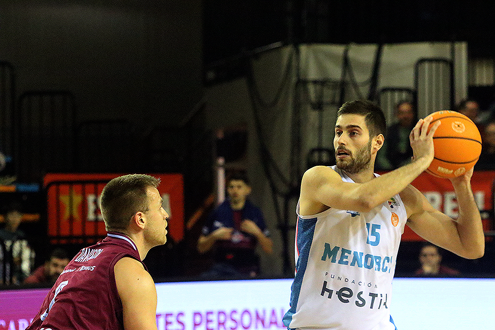 Basquet 1º FEB Hestia Menorca- Obradoiro