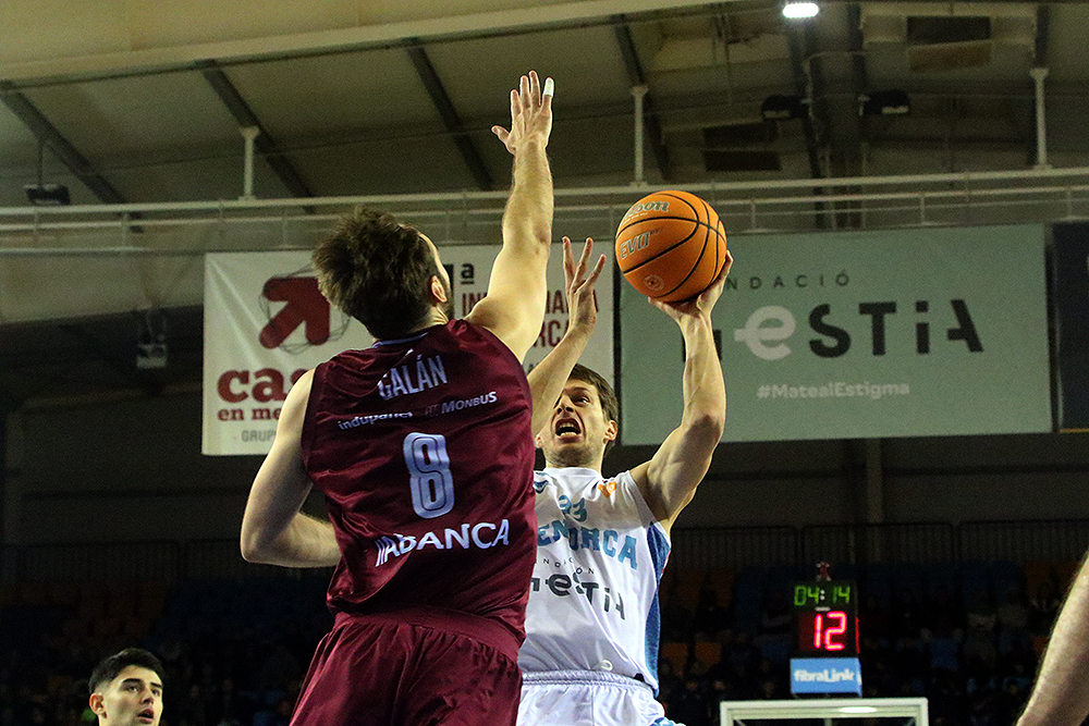 Basquet 1º FEB Hestia Menorca- Obradoiro