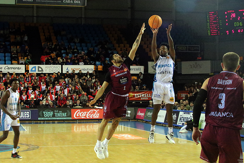 Basquet 1º FEB Hestia Menorca- Obradoiro