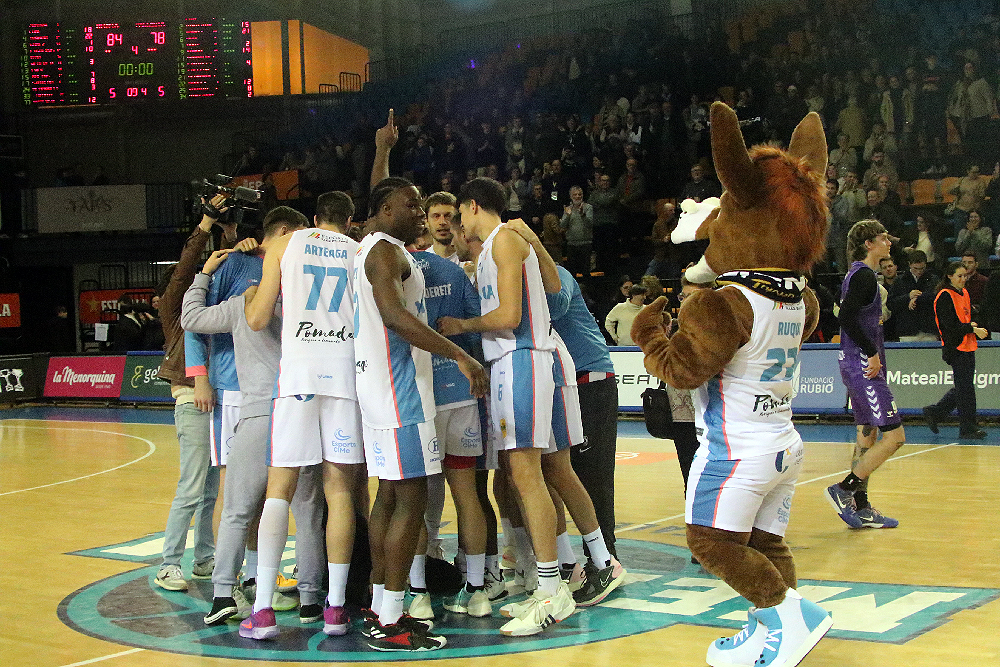 Basquet 1º FEB Hestia Menorca- Palencia