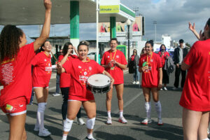Celebración Avarca de Menorca-capeonas Copa Reina 25
