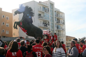 Celebración Avarca de Menorca-capeonas Copa Reina 25