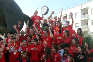 Celebración Avarca de Menorca-capeonas Copa Reina 25