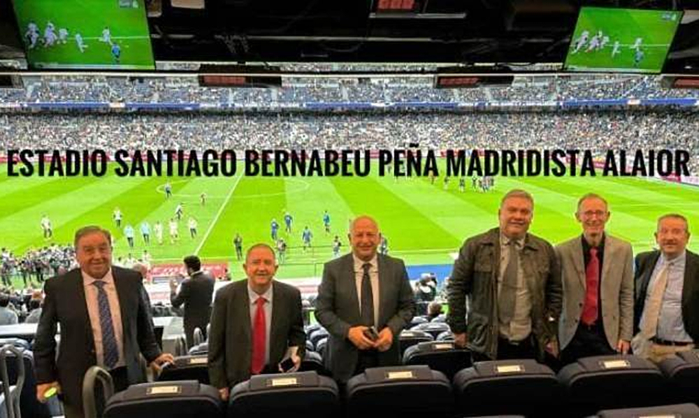 Peña Madridista de Alaior en Madrid