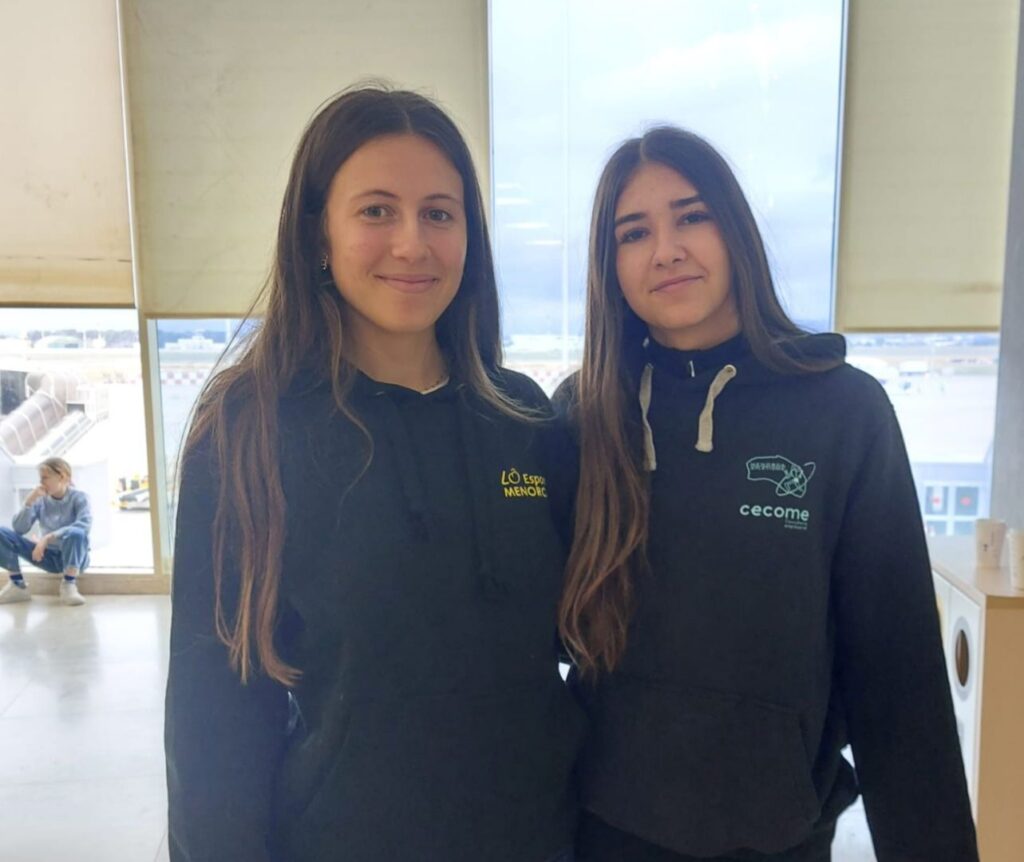 Clara Allès y Nicole Bagur