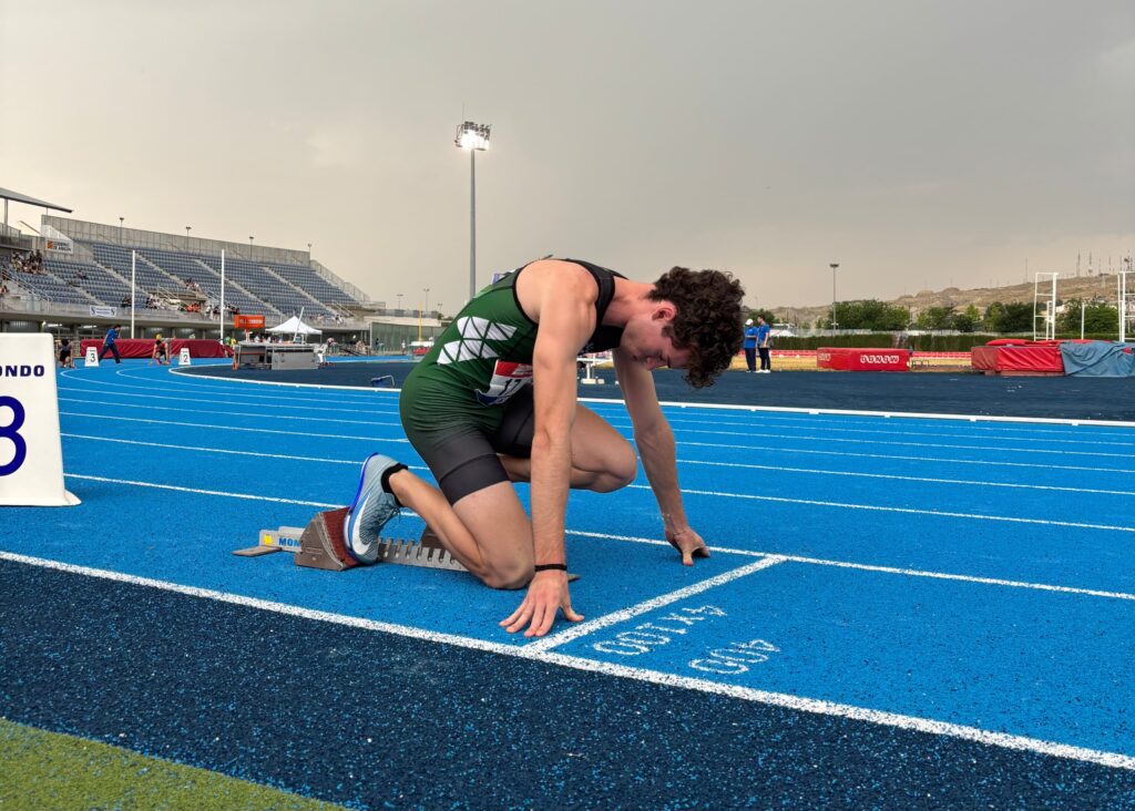 Sergi Pons en la salida del 400
