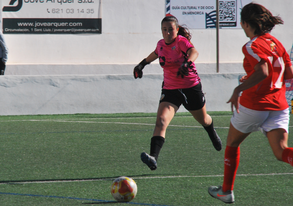 Sant Lluis-Algaida Futbol femeni-XR