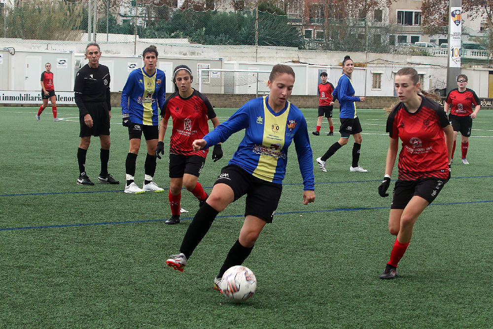 Futbol fem Autonomica UD Mahón- Sineu