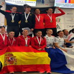 Ángela 'Lita' López- Plata en 4x200 Europeo Master en Polonia