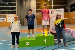 Bádminton menorquín en Vilanova del Vallès