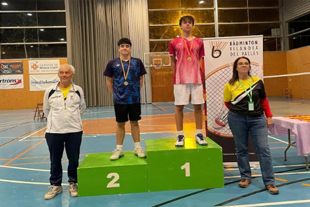 Bádminton menorquín en Vilanova del Vallès