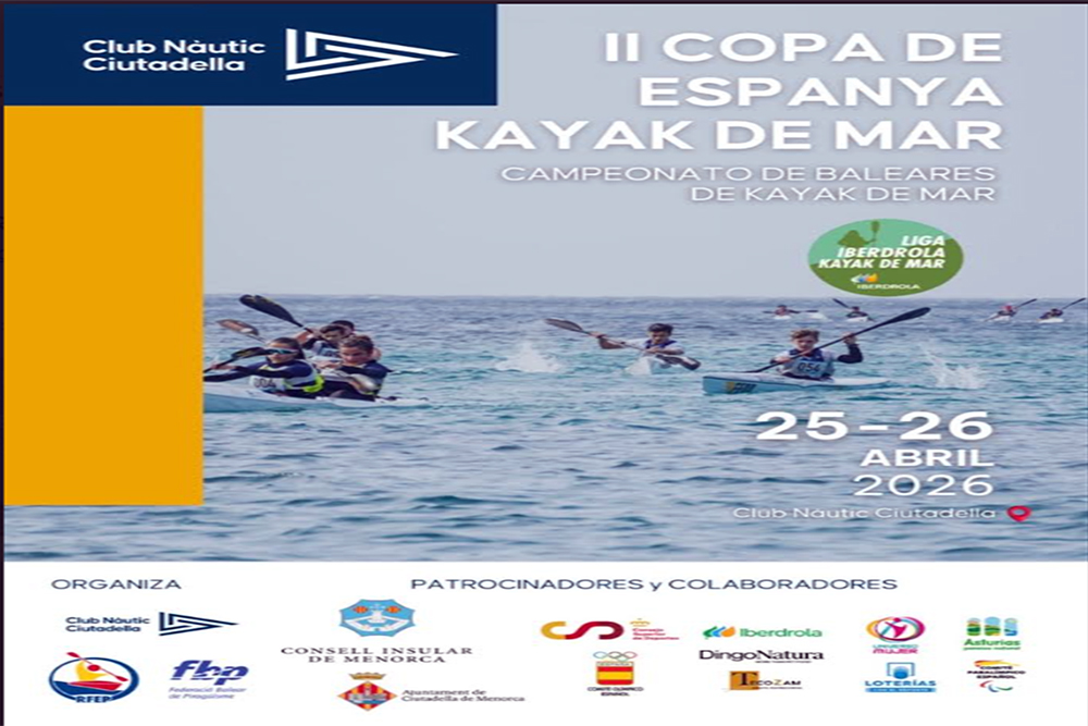 Cartell II Copa Espanya Kayak de Mar